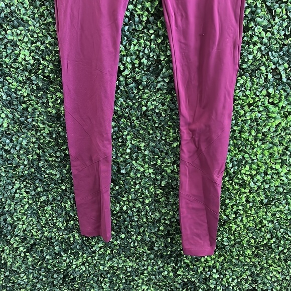 Gymshark Dry Sculpture High Rise Leggings in Plum - Picture 4 of 8